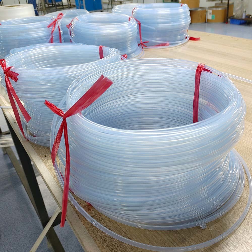 Blue FEP Plastic Tubes