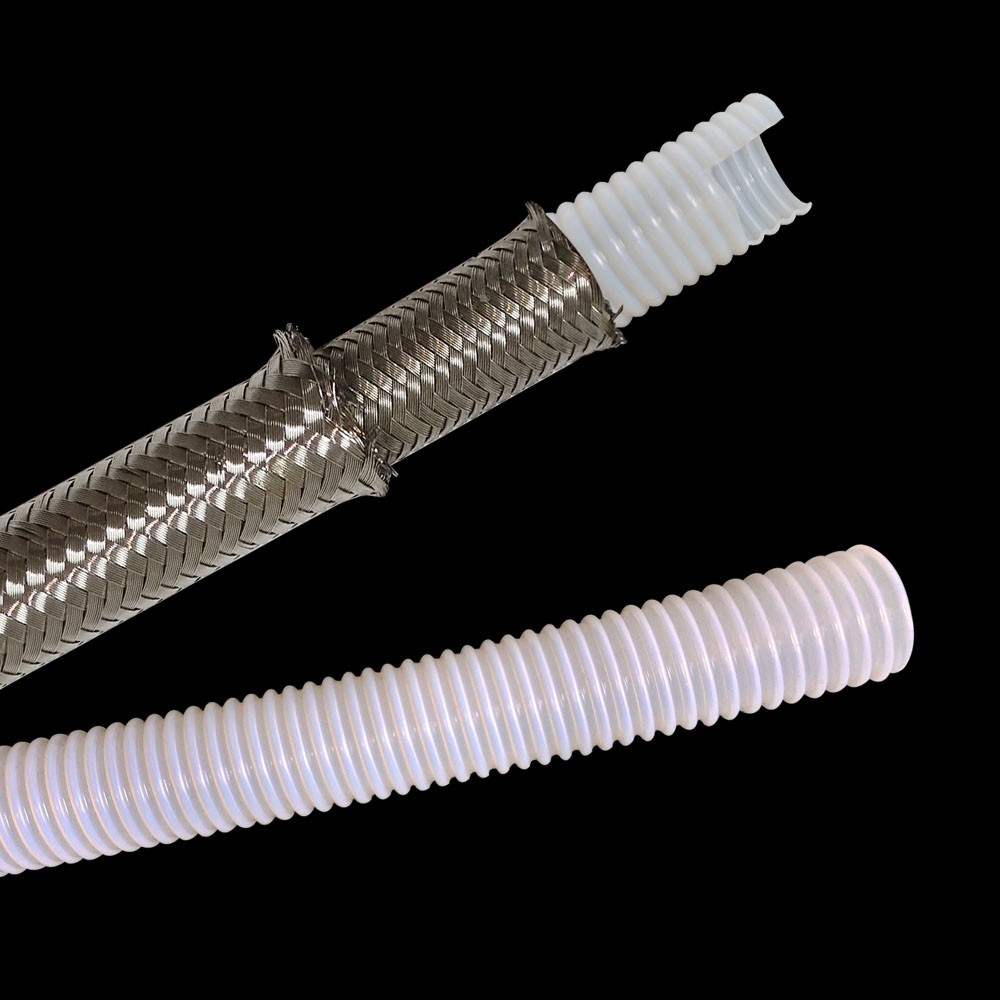 Corrugated PTFE Double Braided Bose