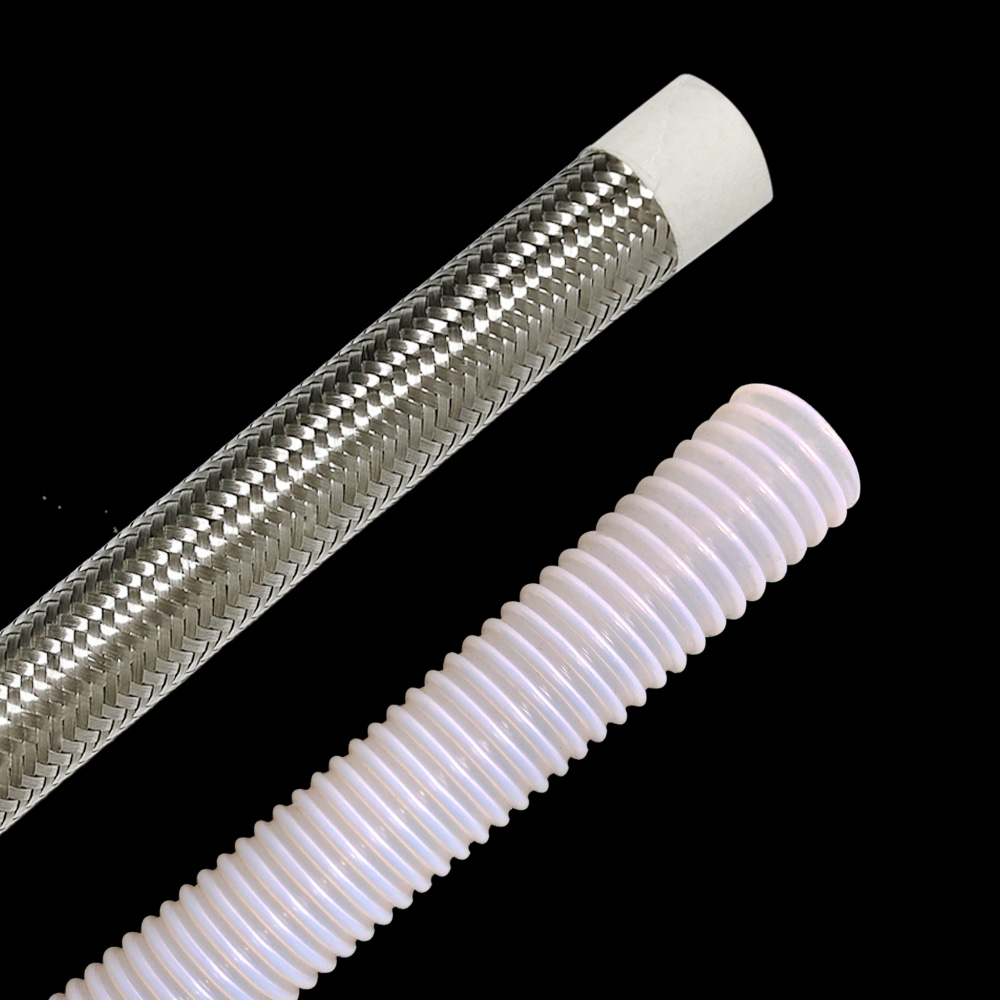 PTFE Corrugated Hose with SUS304 Braided