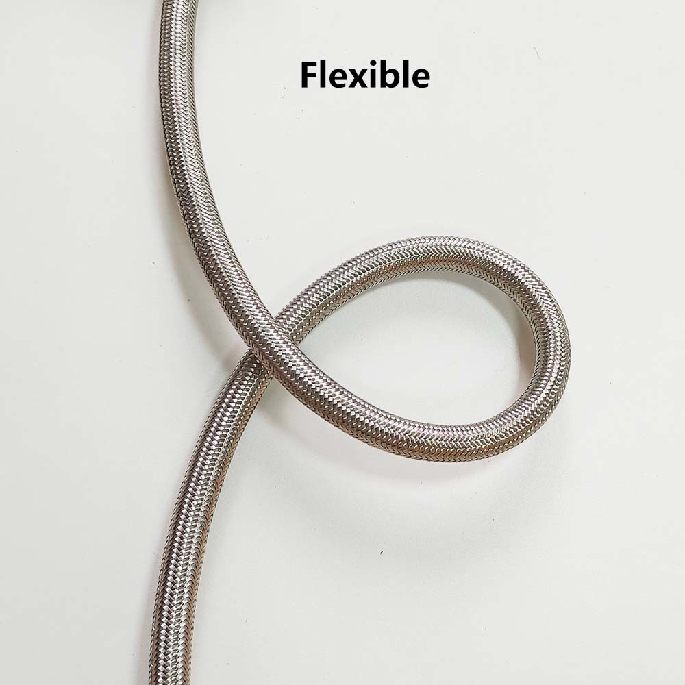 PTFE Smooth Bore Convoluted Pharmaceutical High Pressure Flexible Hose 