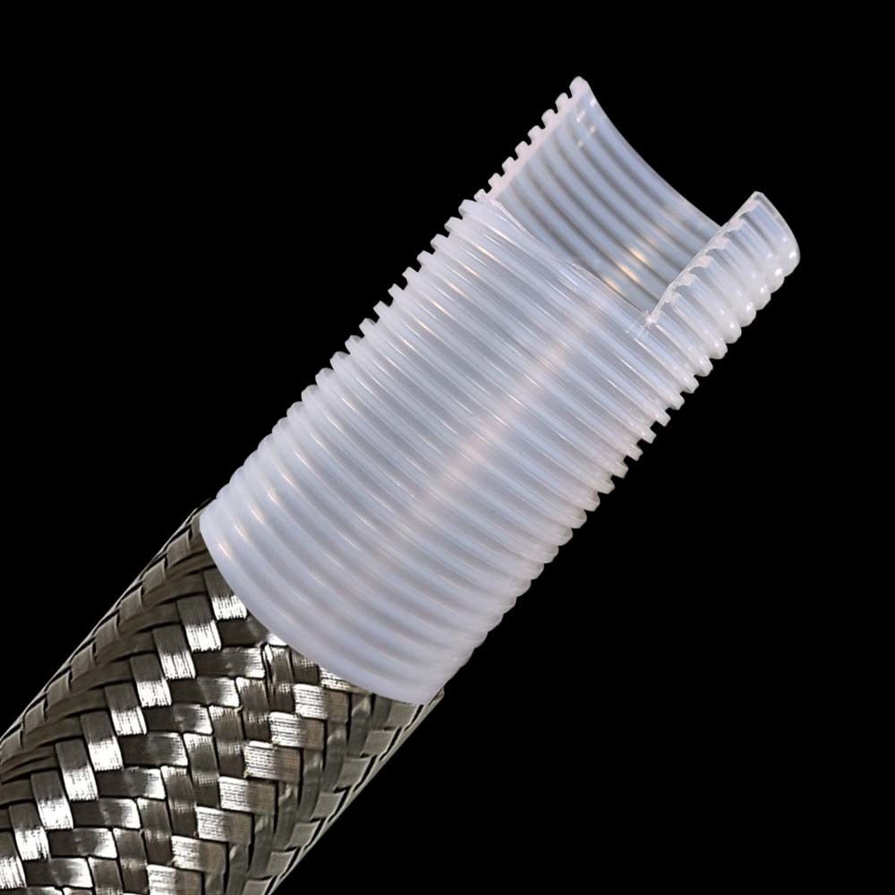 Smooth Inner Corrugated Outer Corrugated PTFE Pharmaceutical Hose